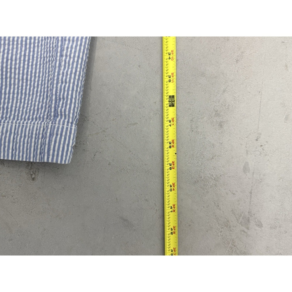 Polo Ralph Lauren Seersucker Pants Mens 34x30 Blue White Striped Summer Cotton - Picture 11 of 12